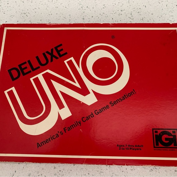 International Games Other - Vintage 1978 Uno game #3001
